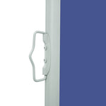 Patio Retractable Side Awning 170x300 cm Blue 48366