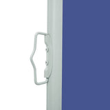 Patio Retractable Side Awning 170x300 cm Blue 48366