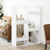 Room Divider White 100x33x135 cm Engineered Wood 3309555