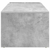 Coffee Table Concrete Grey 101.5 x 50 x 37 cm Engineered Wood 891195