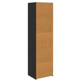 Cabinet Black Oak 50 x 41 x 185 cm Engineered Wood 3403212