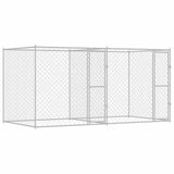 Dog Cage Silver 400 x 200 x 200 cm Galvanised Steel 3368306