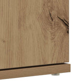 Shoe Cabinet with Door Brown 80 x 39 x 180 cm Engineered wood 3333874