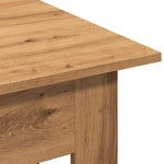ZNTS Coffee Table Artisan Oak 102x55x42 cm Engineered Wood 856797