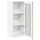 Wall Glass Cabinet LUCCA Old Wood 40 x 31 x 100 cm 885103