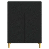 Sideboard Black 66 x 34.5 x 90 cm Engineered Wood 895096