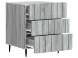 Bedside Cabinet Grey Sonoma 43x 41 x 68 cm Engineered Wood 894331