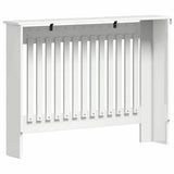 Radiator Cover High Gloss White 112 x 19 x 81.5 cm 884107