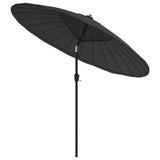 Garden Parasol with Aluminium Pole 270 cm Anthracite 47306