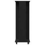 Wardrobe with Shelf Black oak 102 x 38 x 110 cm Engineered wood 873909