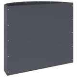 Planter Anthracite 60 x 30 x 50 cm Steel 883719
