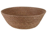 Plant Pot with Handles 2 pcs Natural 45 x 36 cm 100% Seagrass 42012259