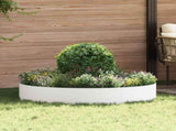 Planter Ring 5 pcs White 120 x 120 x 20 cm Cold-rolled Steel 873637