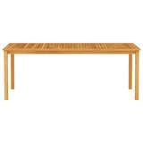Garden Dining Set 7 pcs Brown Solid Acacia Wood 3375647