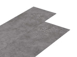 Flooring Planks 36 pcs Concrete Grey 5.02 m PVC 42046308