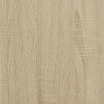 ZNTS 3 Piece Bathroom Furniture Set Sonoma Oak Engineered Wood 3301021