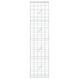 Gabion with 5 mm Wire and 10x10 cm Mesh 50x20x200 cm 3465067
