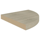 Floating Corner Shelves 4 pcs Oak 35x35x3.8 cm MDF 323927