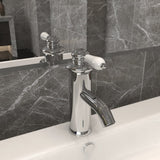Bathroom Basin Faucet Chromed Finish 130x180 mm 149070