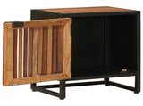 Handmade Bedside Cabinet Natural 40 x 30 x 50 cm 42020087