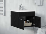 Sink cabinet Black Oak 41 x 38.5 x 46 cm Engineered Wood 8003719