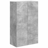TV Wall Cabinet Wall-mounted Concrete Grey 59.5 x 31 x 100 cm 892372