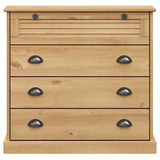 Chest of Drawers VIGO 80x40x76 cm Solid Wood Pine 353160