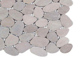 Pebble Tiles Taupe 30 x 30 cm River Pebble 42033534