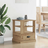 Bedside Cabinet Artisan Oak 50 x 50 x 60 cm Engineered Wood 881409