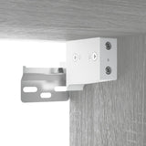 Sink Cabinet with Built-in Basin Grey Sonoma Engineered Wood 3152871