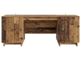 Desk Old Wood Engineered Wood 142.5 x 50 x 75 cm 3414574