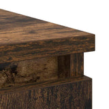 Sideboard with Drawer Smoked Oak 71x35x65 cm Engineered Wood 861575