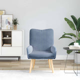 Armchair Blue 63 x 67 x 94 cm Fabric 42001798
