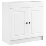 Bathroom Furniture Set White 56 x 37.5 x 81 cm Engineered Wood 3404124