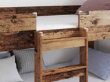 Bunk Bed for Kids Old Wood 100 x 200 cm Engineered Wood 3410513