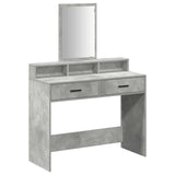 Dressing Table Concrete Grey 100 x 41 x 140 cm Engineered Wood 865148