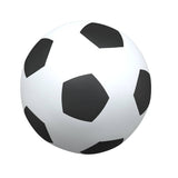 Kids' Football Goals 2 pcs with Ball White 64x35x48 cm Metal 4008436