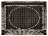 Propane Tank Cover Table Grey 40x40x60 cm Poly Rattan 366296