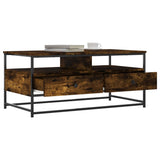 Coffee Table Smoked Oak 100 x 51 x 45 cm 835286