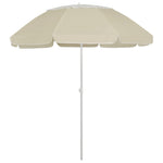 Beach Parasol Sand Yellow 300 cm 314715