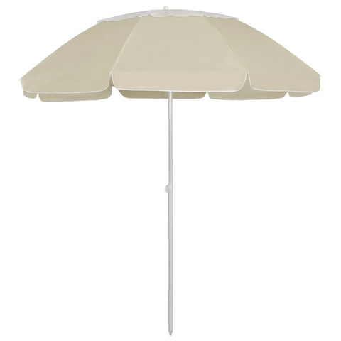 Beach Parasol Sand Yellow 300 cm 314715