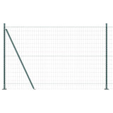 Welded Wire Fence with Concrete Base 10 x 1.6 m 3350824