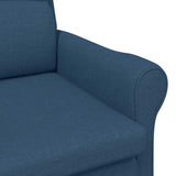 Armchair Blue 76 x 94 x 102 cm Fabric 42009847