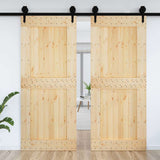 Door NARVIK 95x210 cm Solid Wood Pine 154440