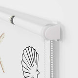 Shower Roller Blind with Cassette 140x240 cm Fabric Width 136 cm 4015027