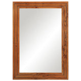 Bathroom Mirror 50x70 cm Solid Wood Acacia and Glass 377590