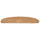 Stair Mats 20 pcs 65x21x4 cm Beige Half Round Large 3365847