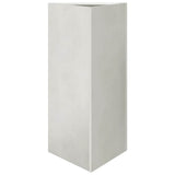 Garden Planters 2 pcs Triangular 40x34.5x75 cm Stainless Steel 851166
