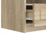 TV Cabinet Sonoma Oak 102 x 34.5 x 47 cm Engineered Wood 895827