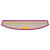 Stair Mats 20 pcs 65x21x4 cm Violet Half Round Large 3365850